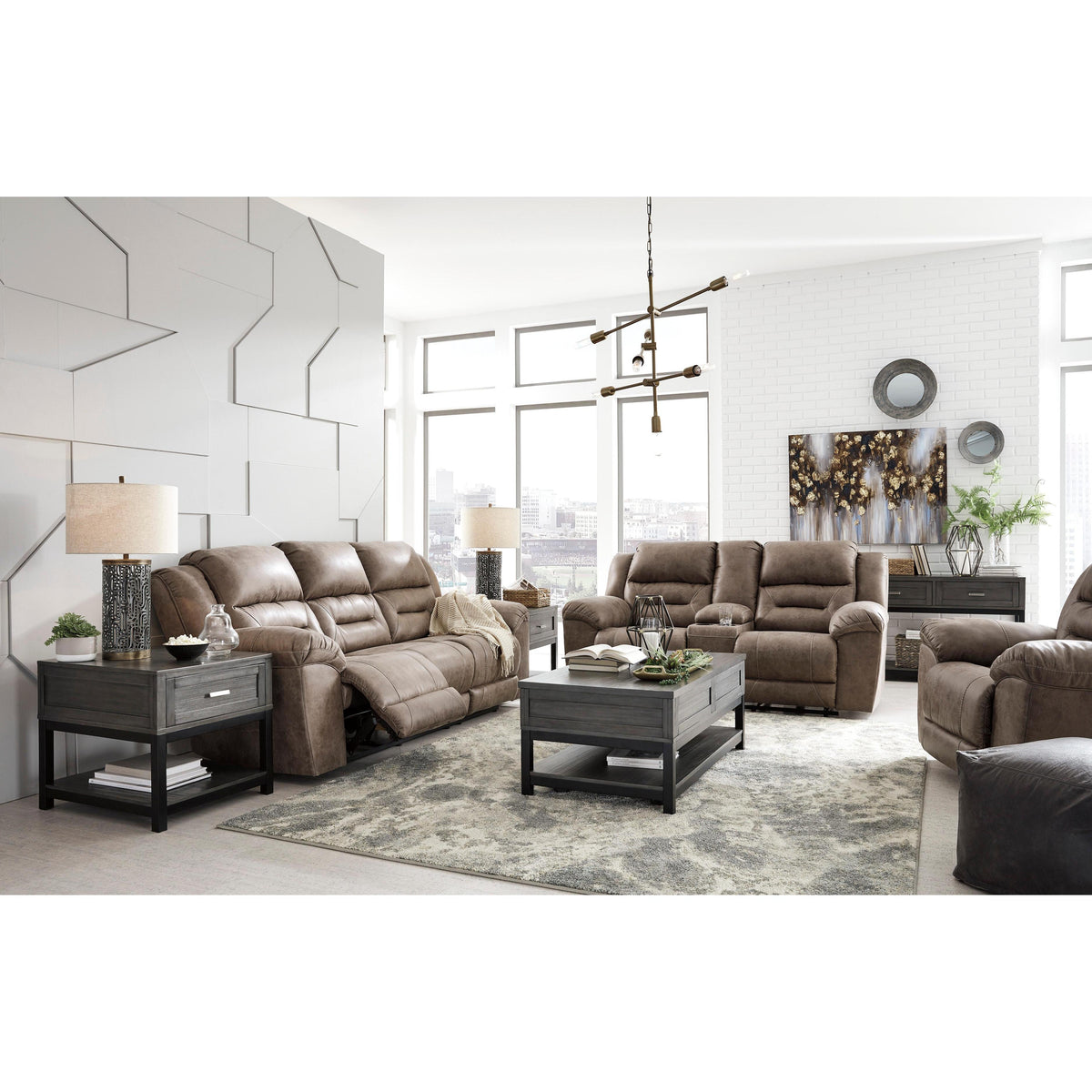 Signature Design by Ashley Stoneland 39905U2 2 pc Reclining Living Roo