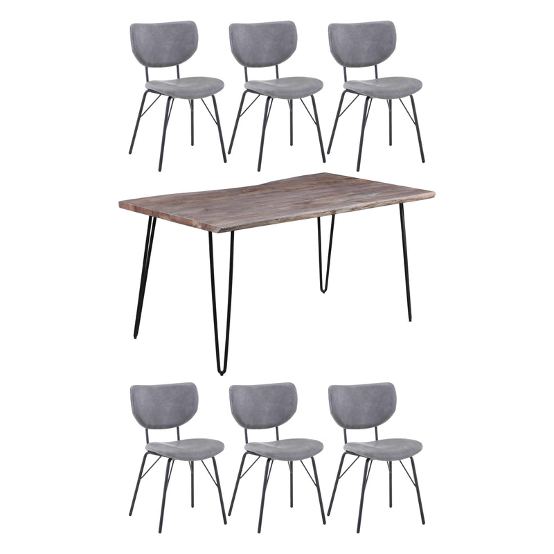 Jofran Nature's Edge 1981-60 7 pc Dining Set IMAGE 1