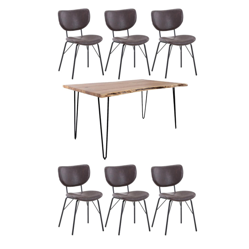 Jofran Nature's Edge 1985-60 7 pc Dining Set IMAGE 1