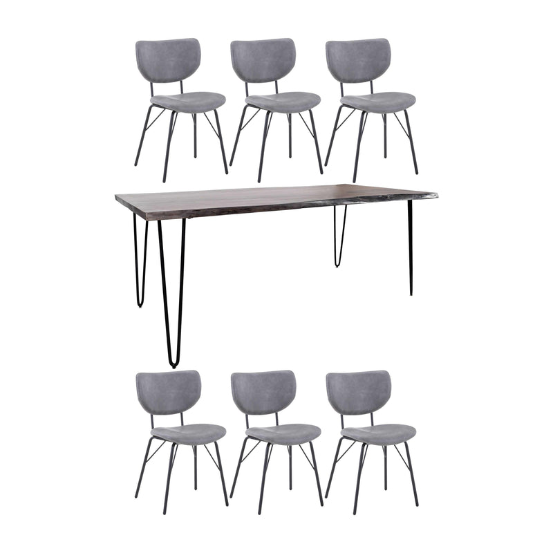 Jofran Nature's Edge 1981-79 7 pc Dining Set IMAGE 1