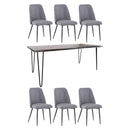 Jofran Nature's Edge 1981-79 7 pc Dining Set IMAGE 1