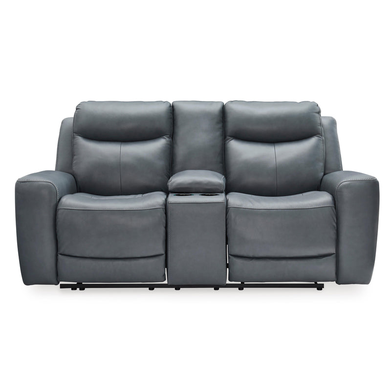 Signature Design by Ashley Mindanao U595041 2 pc Power Reclining Living Room Set IMAGE 5