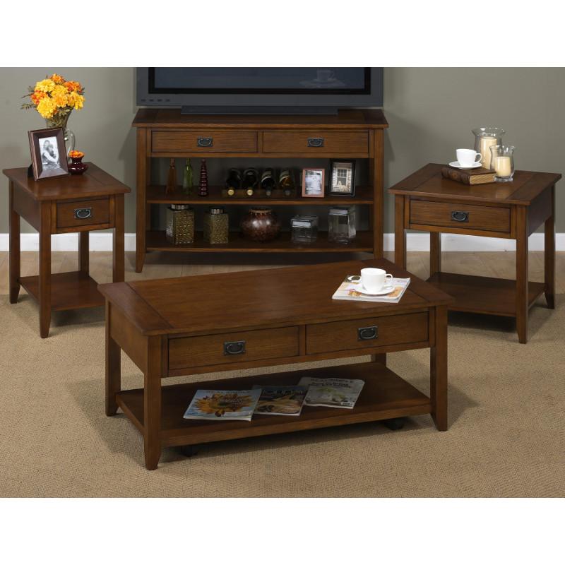Jofran Mission Oak End Table 1032-7 IMAGE 2