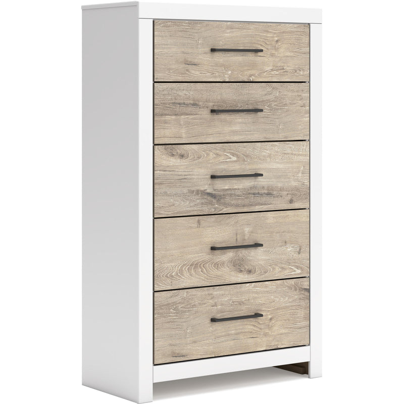 Signature Design by Ashley Charbitt 6-Drawer Dresser with Mirror  B2035-31/B2035-36