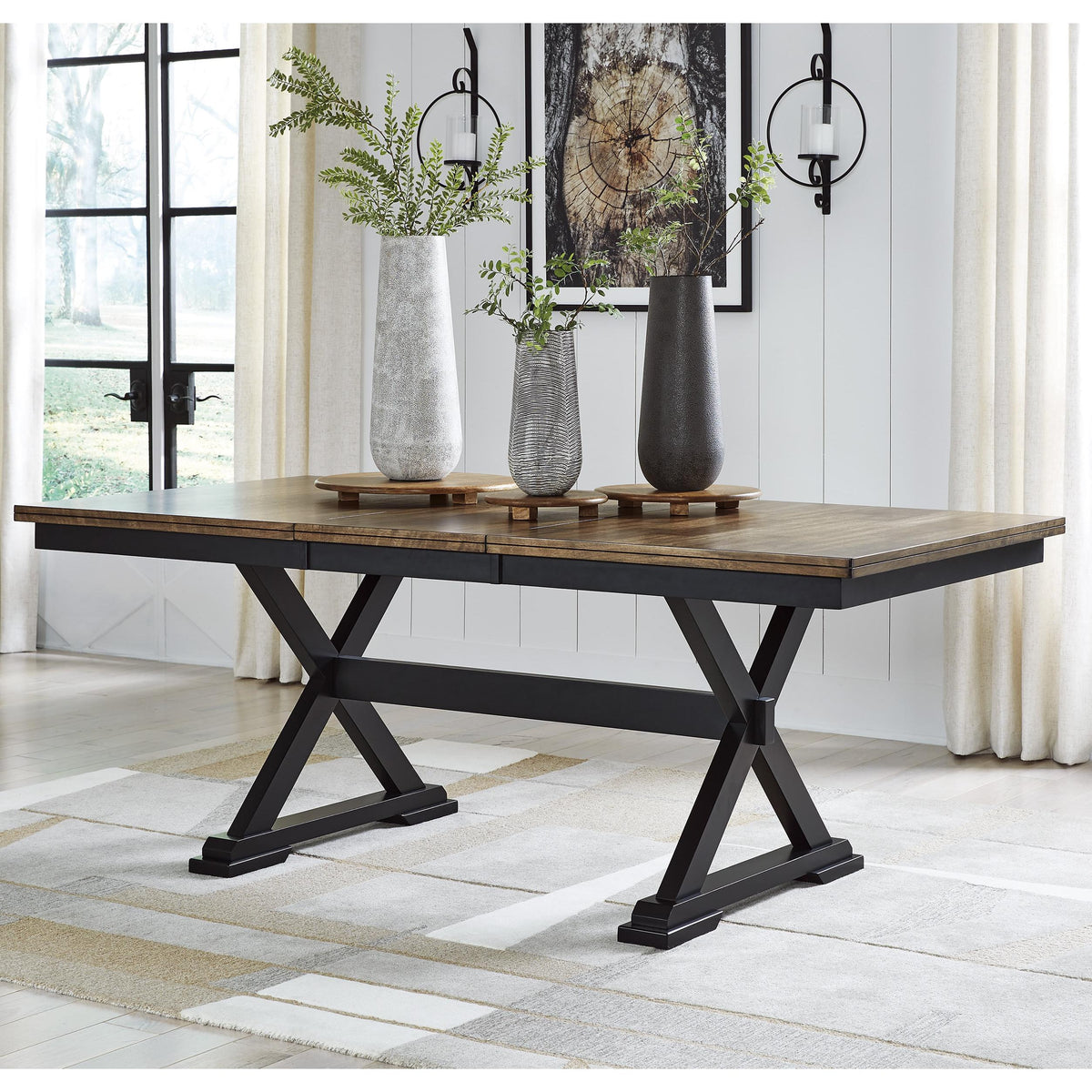 Signature Design by Ashley Wildenauer D634D2 6 pc Dining Set