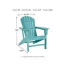 Signature Design by Ashley Sundown Treasure P012P1 2-piece Outdoor Seating Set IMAGE 14