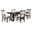  Signature Design by Ashley Neymorton D618D1 5 pc Dining Set IMAGE 1