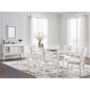  Signature Design by Ashley Chalanna D822D2 7 pc Dining Set IMAGE 1