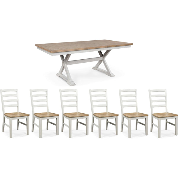Signature Design by Ashley Purlaney PCD627 7 pc Dining Set IMAGE 1