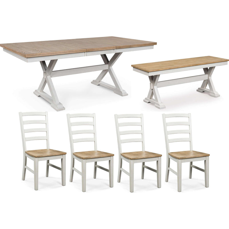Signature Design by Ashley Purlaney PCD627 6 pc Dining Set IMAGE 1