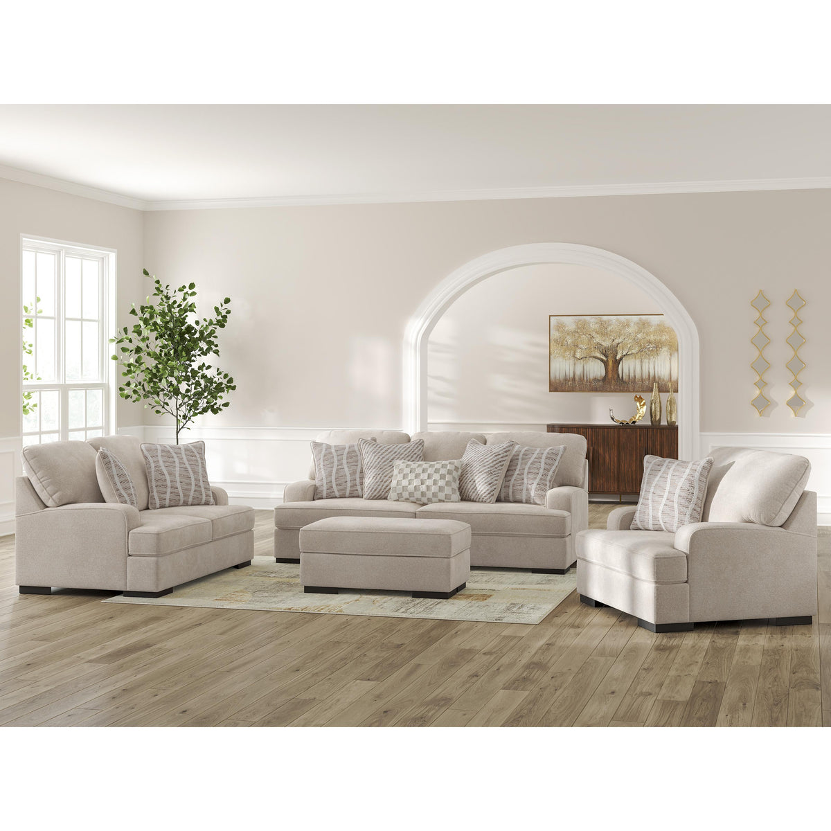Benchcraft High Profile 59902 4 pc Living Room Set