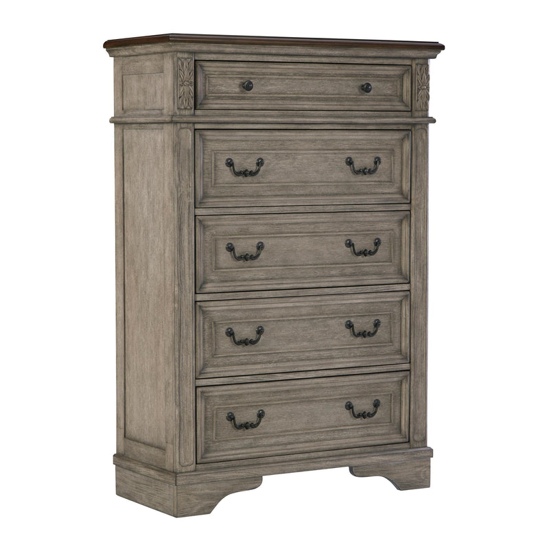  Signature Design by Ashley Lodenbay B751B9 7 pc Queen Panel Bedroom Set IMAGE 6