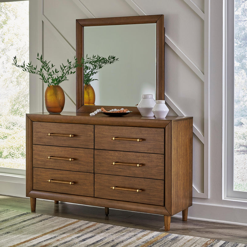  Signature Design by Ashley Lyncott B615B12 6 pc Queen Upholstered Panel Bedroom Set IMAGE 3