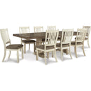  Signature Design by Ashley Bolanburg D647D30 9 pc Dining Set IMAGE 1