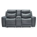 Signature Design by Ashley Mindanao U59504U2 3 pc Power Reclining Living Room Set - Steel IMAGE 5