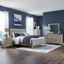  Liberty Furniture Industries Inc. New Haven 694 7 pc King Upholstered Bedroom Set IMAGE 1