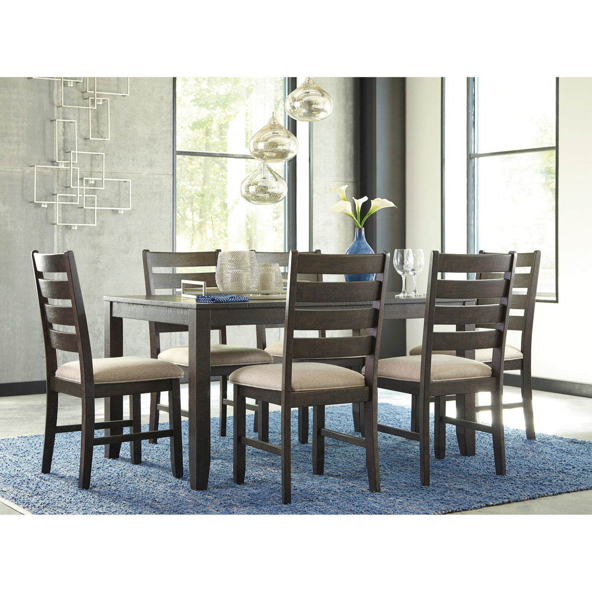 Signature Design by Ashley Rokane 7 pc Dinette D397-425