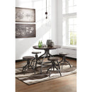 Signature Design by Ashley Odium 5 pc Dinette D284-223 IMAGE 2