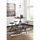 Signature Design by Ashley Odium 5 pc Dinette D284-223 IMAGE 3