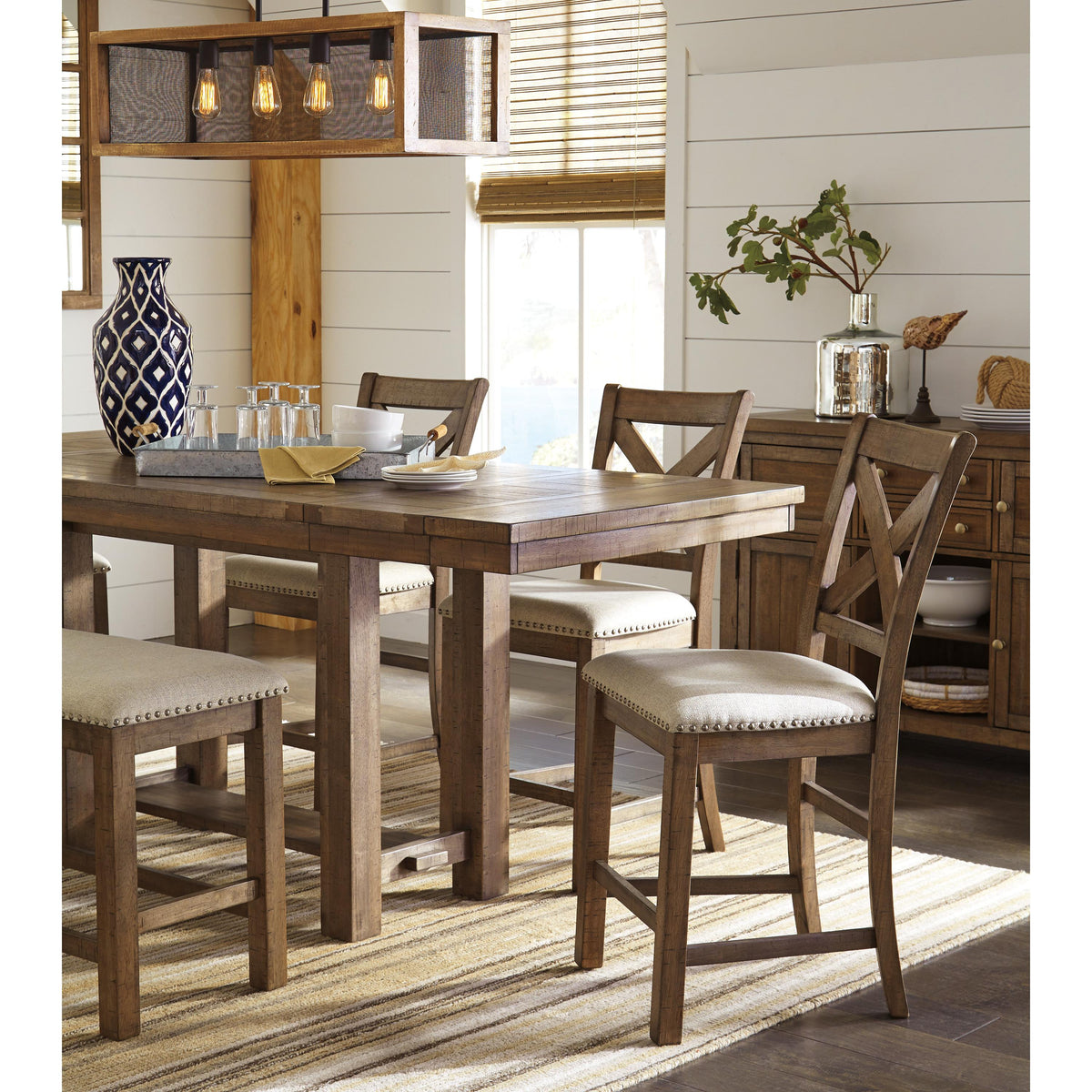 Signature Design by Ashley Moriville Counter Height Stool D631-124