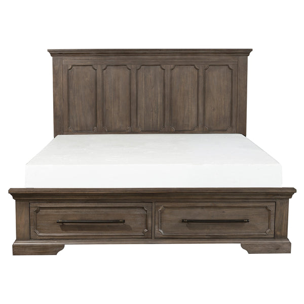 Homelegance Toulon Queen Platform Bed With Storage 5438-1* IMAGE 1
