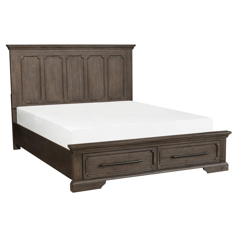Homelegance Toulon Queen Platform Bed With Storage 5438-1* IMAGE 2