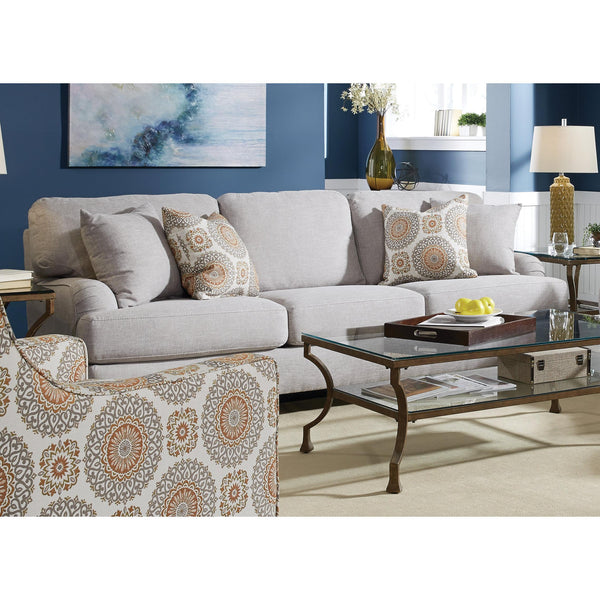 Franklin Brianna Stationary Fabric Sofa 887-40 3521-27 IMAGE 1