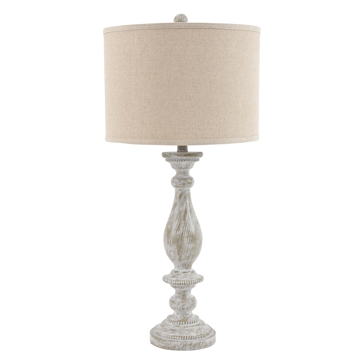 atelierライトグレー Signature Design by Ashley Calbert L235824 Poly Table Lamp