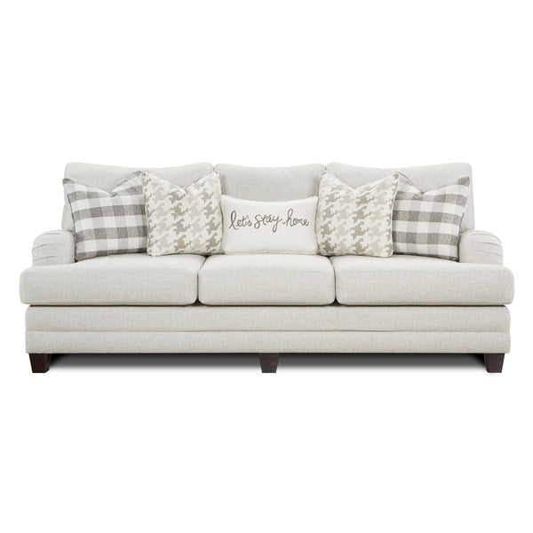 Fusion Furniture Stationary Fabric Sofa 4480-KPBASIC WOOL IMAGE 1