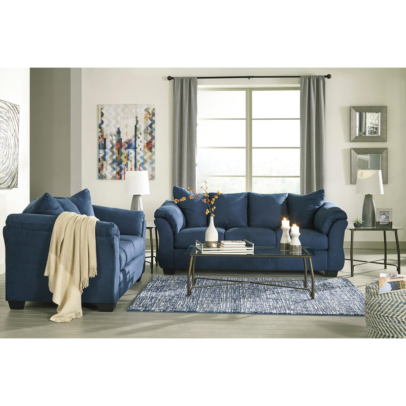 Signature Design by Ashley Darcy Stationary Fabric Loveseat 7500735 IMAGE 5