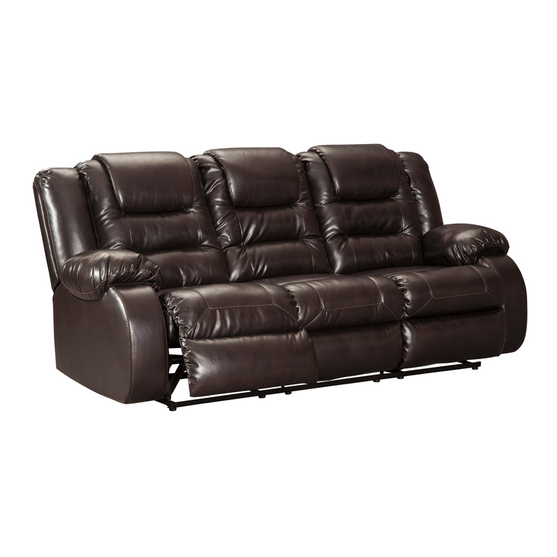 Signature Design by Ashley Vacherie Reclining Leather Look Sofa 7930788 IMAGE 2