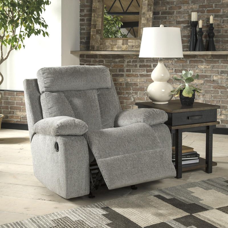 Signature Design by Ashley Mitchiner Rocker Fabric Recliner 7620425 IMAGE 4