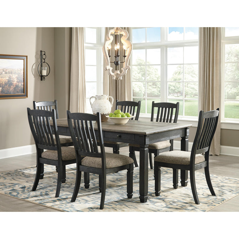 Ashley furniture shop black dining chairs