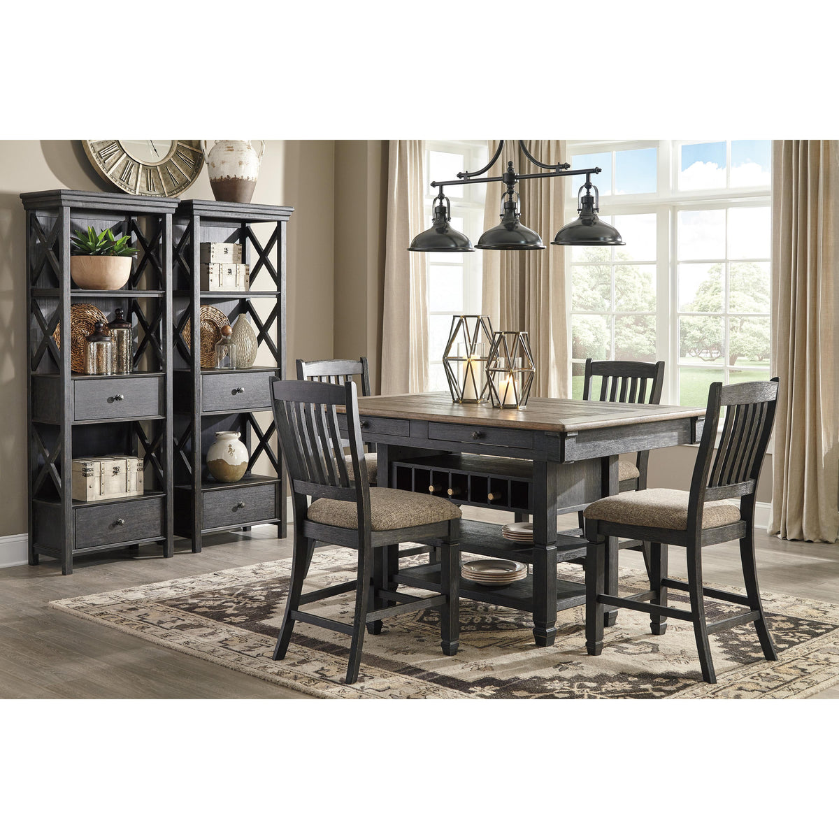 Signature Design by Ashley Tyler Creek Display Cabinet D736-76