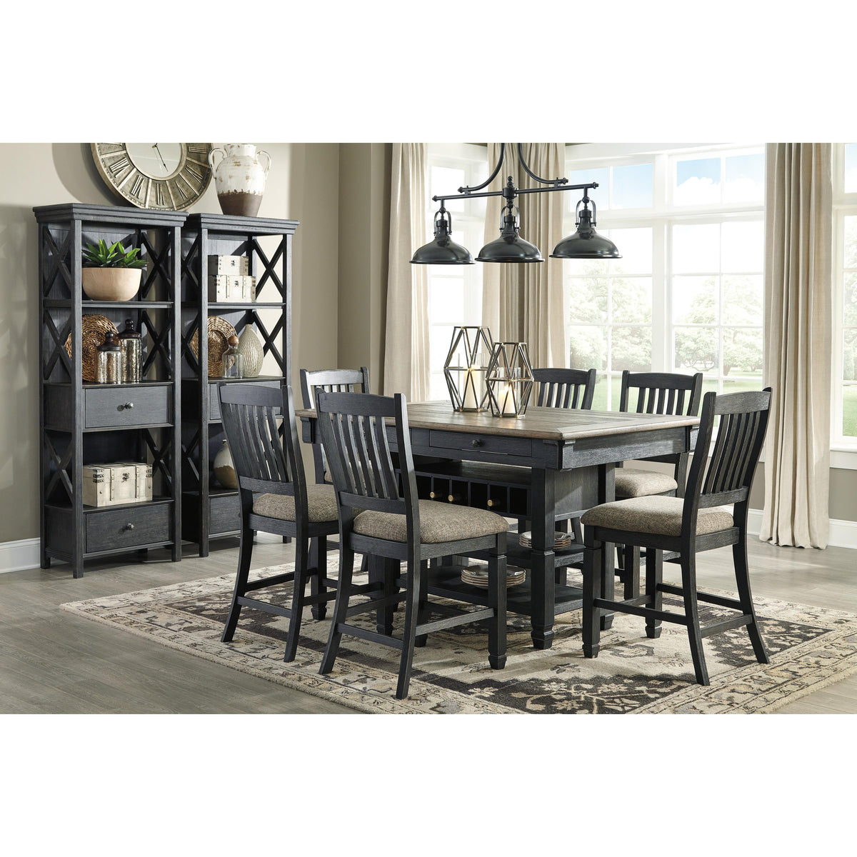 Signature Design by Ashley Tyler Creek Display Cabinet D736-76