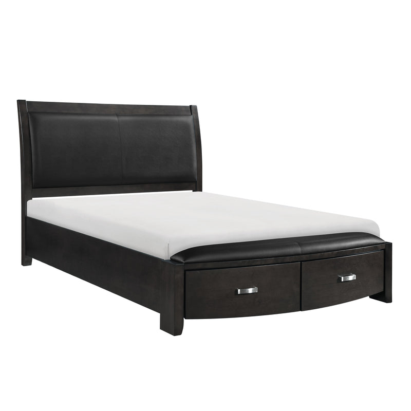 Homelegance Lyric Queen Bed with Storage 1737NGY-1* IMAGE 2