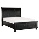 Homelegance Laurelin Queen Sleigh Bed With Storage 1714BK-1* IMAGE 2