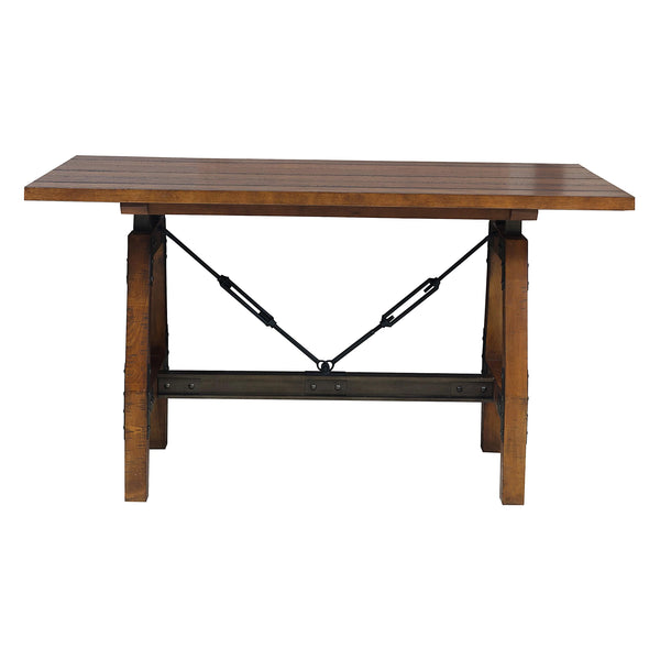 Homelegance Holverson Counter Height Dining Table with Trestle Base 1715-36 IMAGE 1