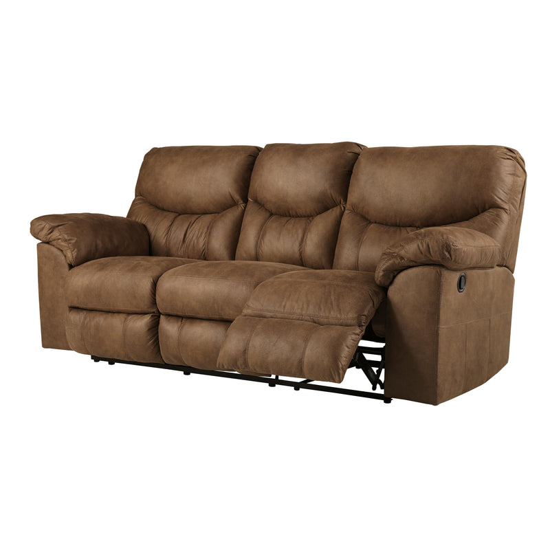  Signature Design by Ashley Boxberg Reclining Leather Look Sofa 3380288 IMAGE 2