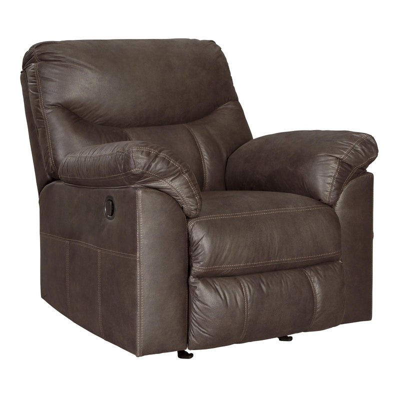 Signature Design by Ashley Boxberg Rocker Leather Look Recliner 3380325 IMAGE 1