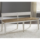  Liberty Furniture Industries Inc. Farmhouse Reimagined Counter Height Bench 652-C9000B IMAGE 1
