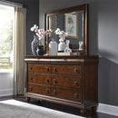  Liberty Furniture Industries Inc. Rustic Traditions 8-Drawer Dresser with Mirror 589-BR-DM IMAGE 1