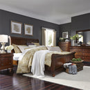  Liberty Furniture Industries Inc. Rustic Traditions 8-Drawer Dresser with Mirror 589-BR-DM IMAGE 4