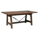 Homelegance Holverson Dining Table with Trestle Base 1715-94 IMAGE 2
