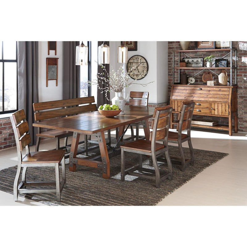 Homelegance Holverson Dining Table with Trestle Base 1715-94 IMAGE 6