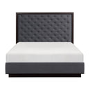 Homelegance Larchmont California King Upholstered Panel Bed 5424K-1CK* IMAGE 1