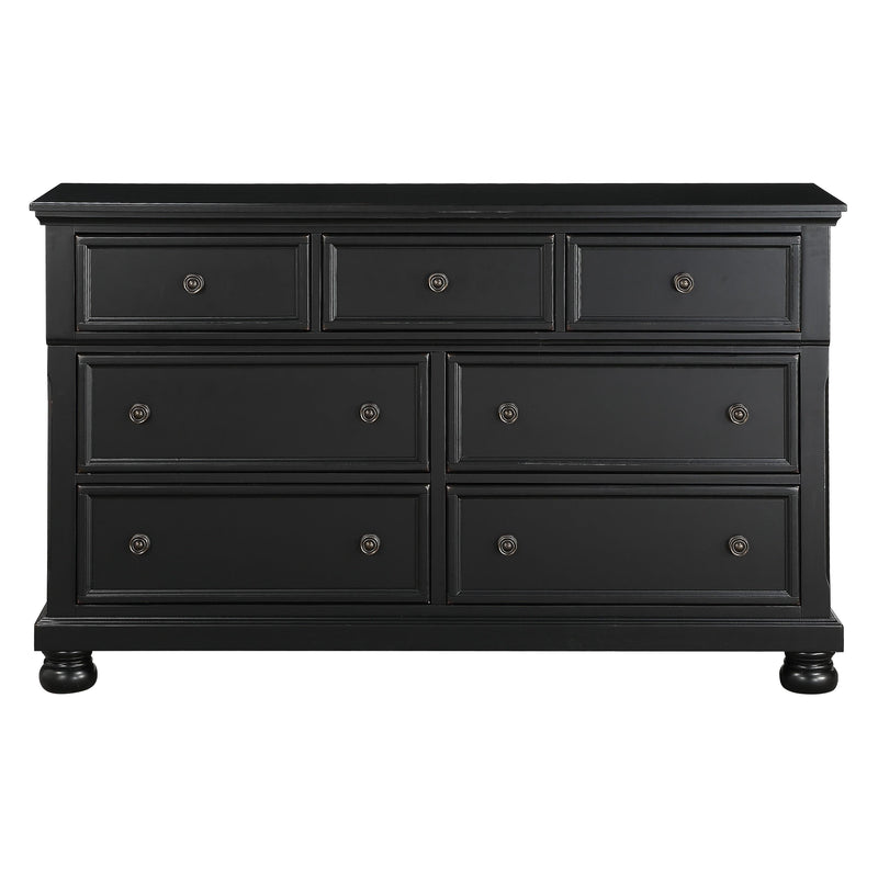 7 drawer black dresser Polibi 47.25 in. W Modern Wood 7-Drawers Dresser, Chest of Drawers Closet Organizers RS-W05WD-W Special features Coaster Furniture Miranda 206363 7-Drawer