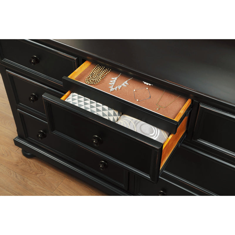 Homelegance Laurelin 7-Drawer Dresser 1714BK-5 IMAGE 5