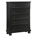 Homelegance Laurelin 5-Drawer Chest 1714BK-9 IMAGE 2
