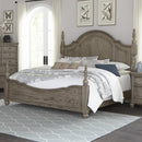 Homelegance Lavonia California King Poster Bed 1707KNP-1CK IMAGE 1